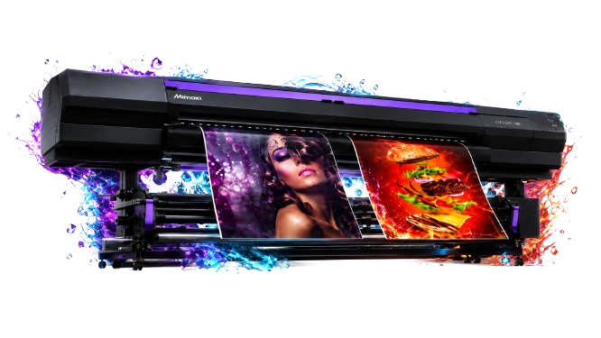 Mimaki atingindo o chão